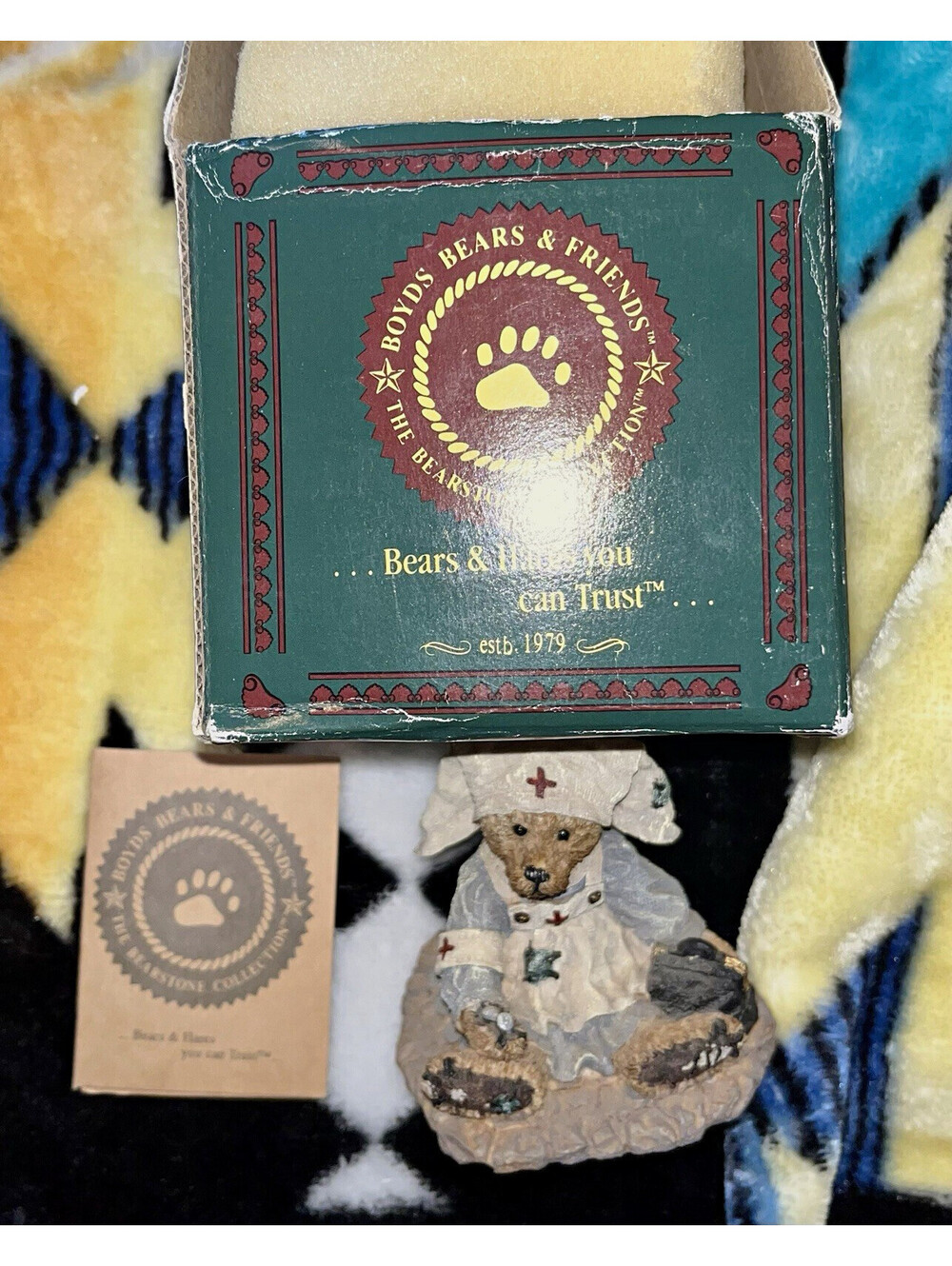 Boyds Bears & Friends "Clara... The Nurse" Figurine #2231 – Box & COA Included
